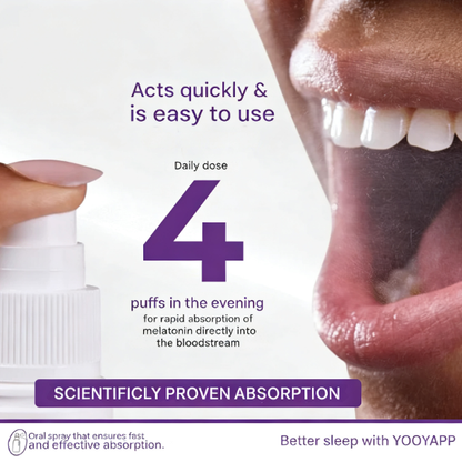 Oral Sleep Spray with PURE Melatonin