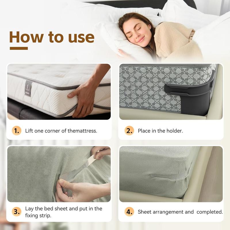 Bed Lock Sheet Holders (4pcs)