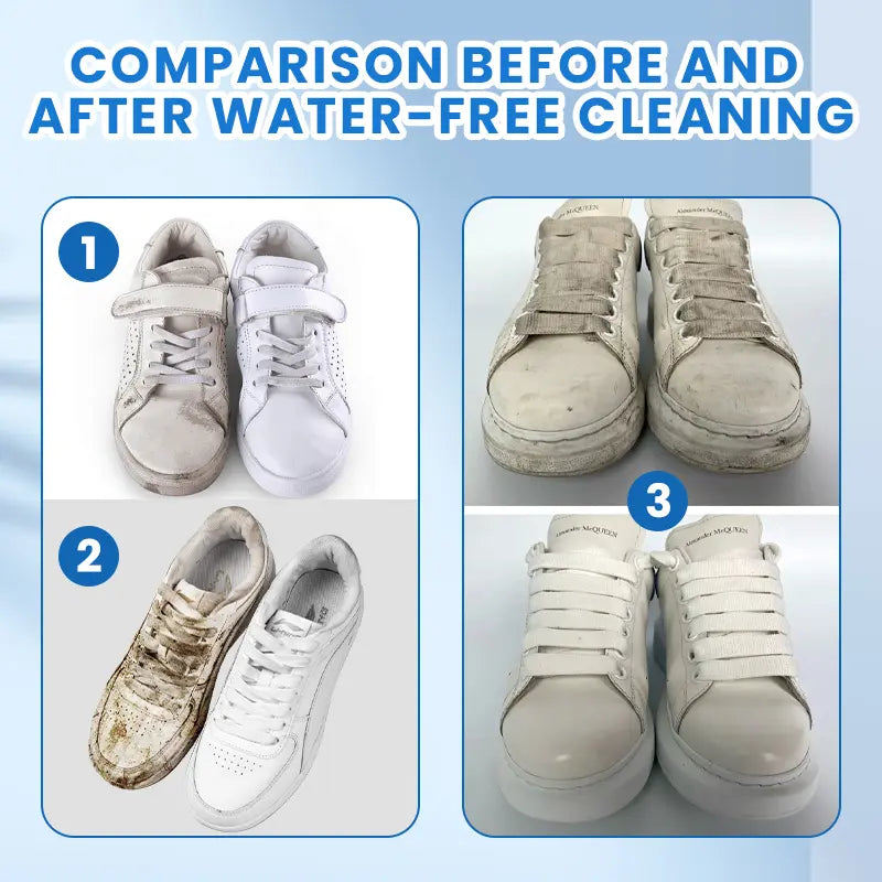 Multipurpose White Shoe Cleaner Cream With Sponge