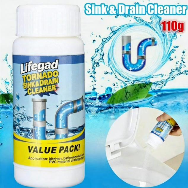 Powerful Sink and Drain Cleaner Powder