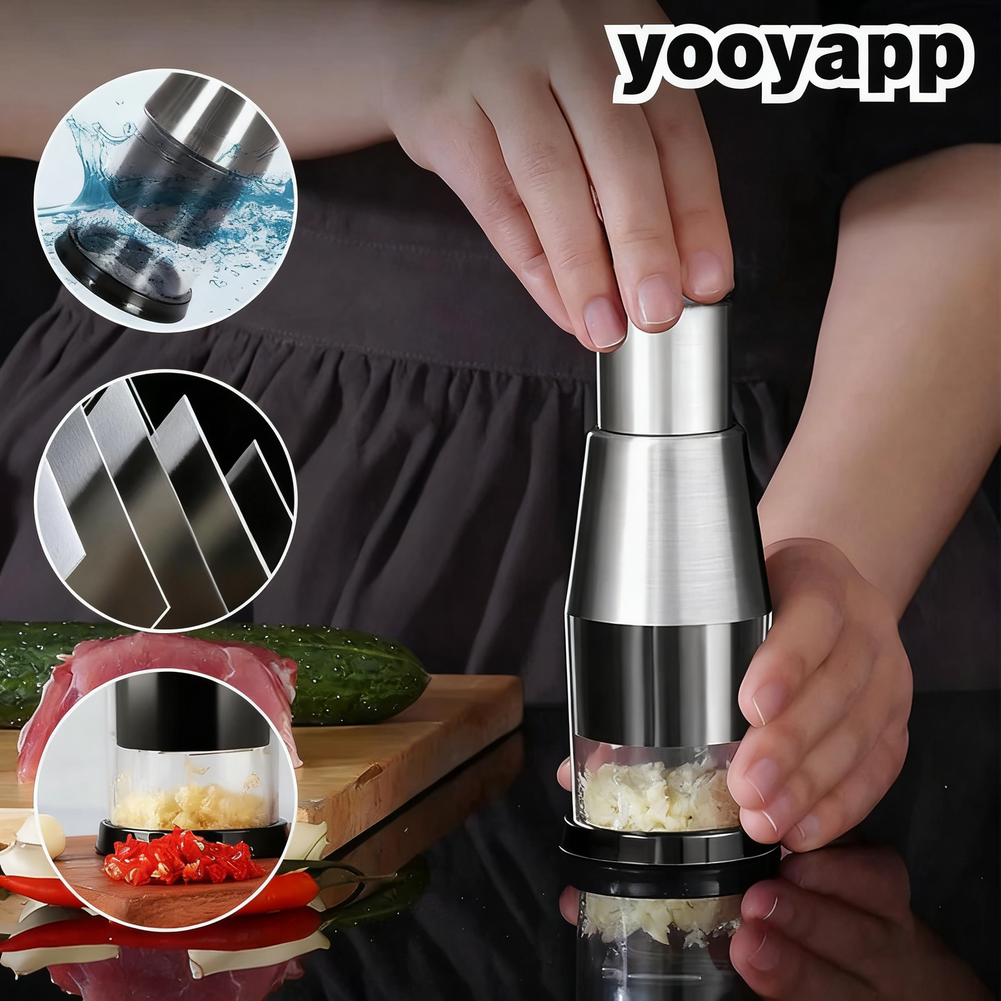 Chopster™ - Manual Kitchen Chopper