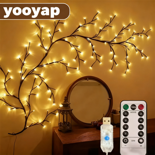 GlowLeaf™ - Enchanted Willow Vine Lights