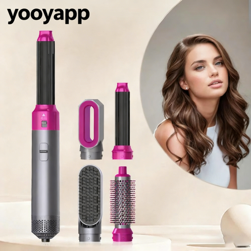 Curlixir ™ -  5-in-1 Hairdryer Brush