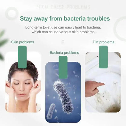 42 Flowers Toilet Gel Stamp 3Pack - 6 Scents Long Lasting Deodorizer