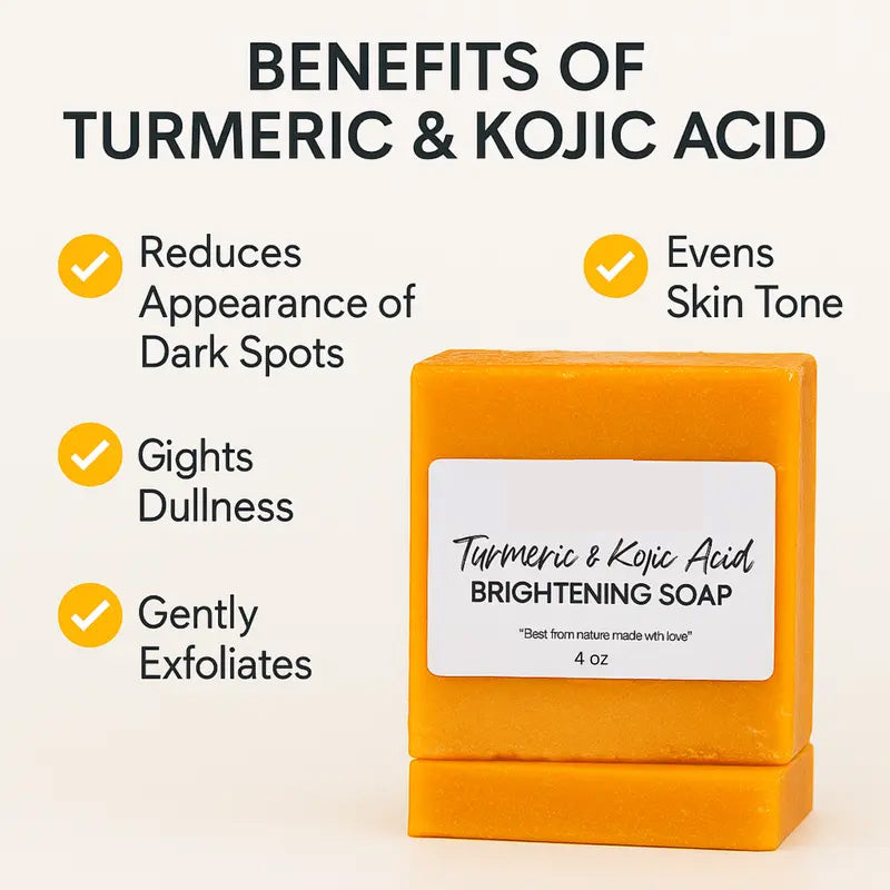 Radiant Skin Turmeric Kojic Cleansing Soap