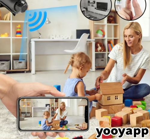 MiniSpy ™ |  Mini WiFi Security Camera