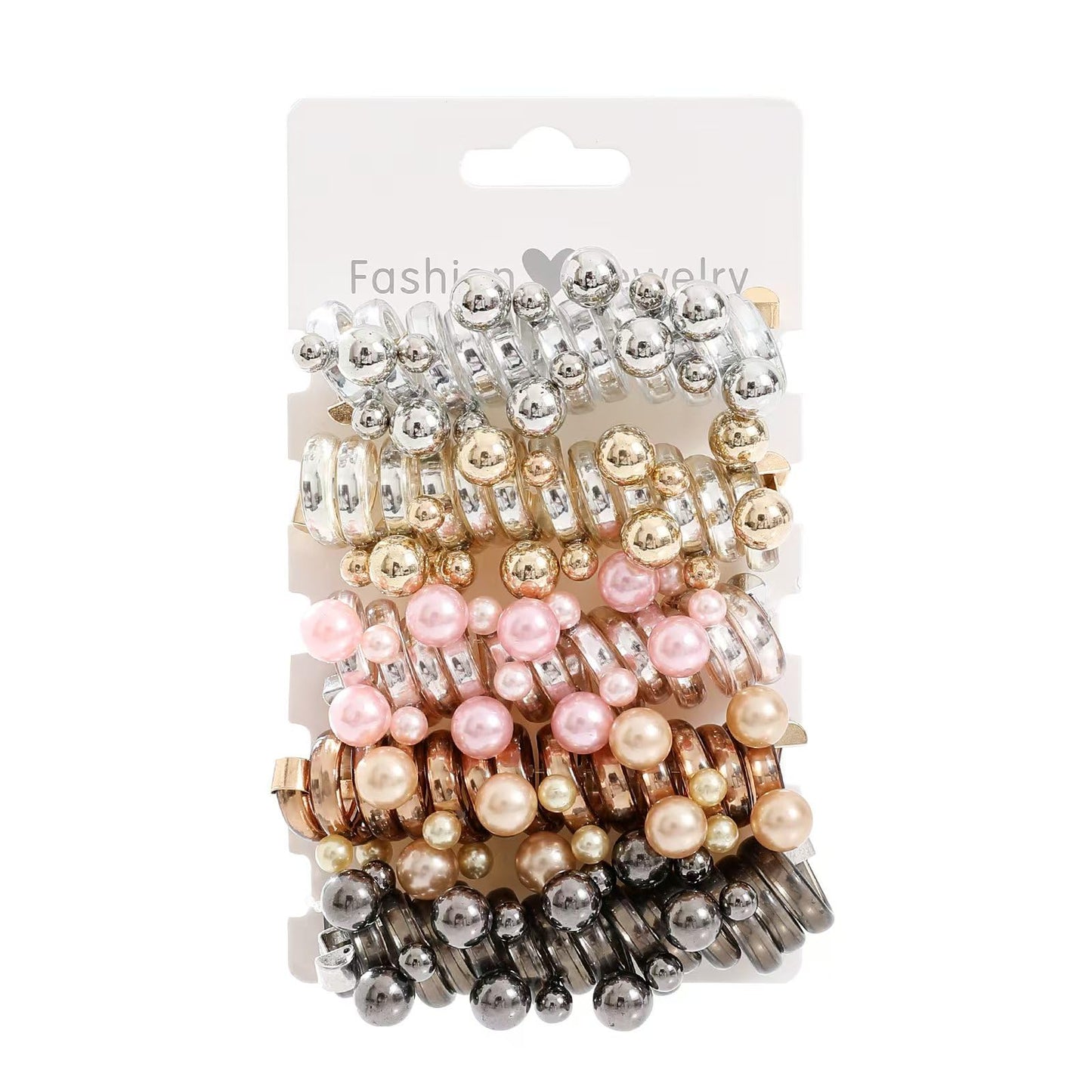No Damage Soft Elastic Spiral Hair Ties