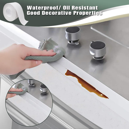 PE Self-Adhesive Caulk Strip Tape - Kitchen Bathroom Sealing