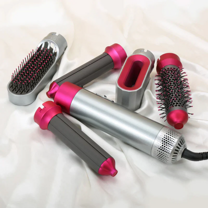 Curlixir ™ -  5-in-1 Hairdryer Brush