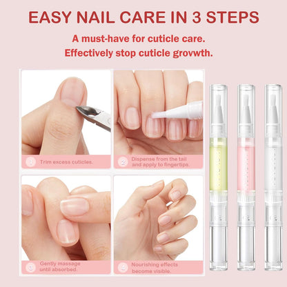 Cuticle Pusher Pen & Oil Pen