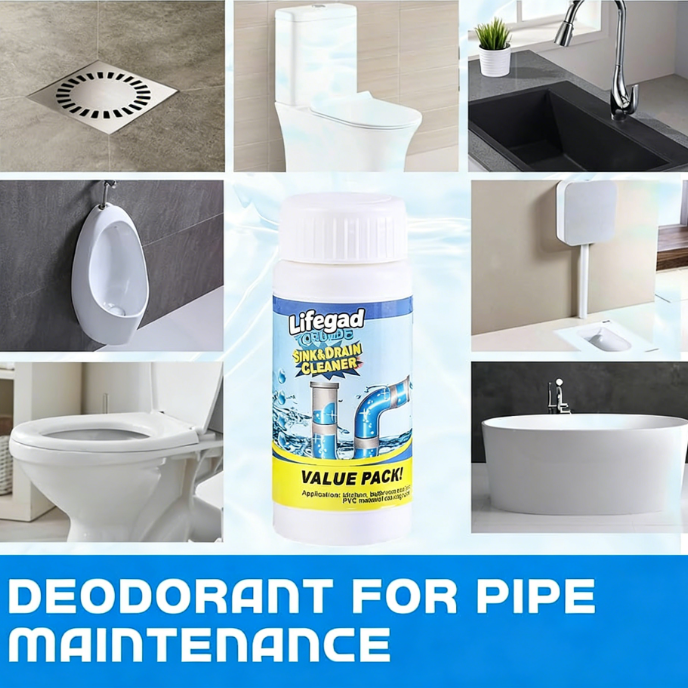Powerful Sink and Drain Cleaner Powder