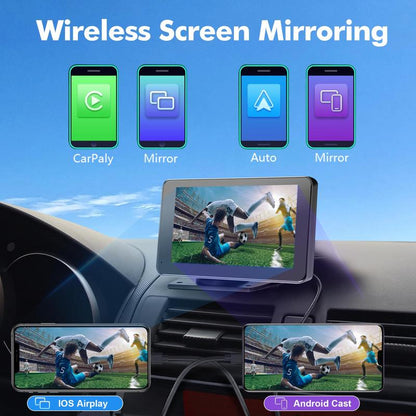 🔥Upgraded Wireless CarPlay Screen for Andriod & Iphone 🚚Free Shipping