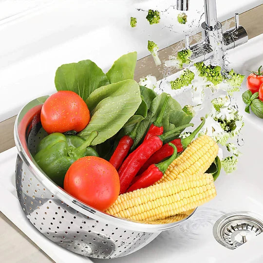 VersaWare™ - Multifunctional Stainless Steel Bowl