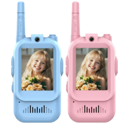 Kids'  Video Walkie-Talkie – 2-Pack HD Intercom for Playful, Secure Communication