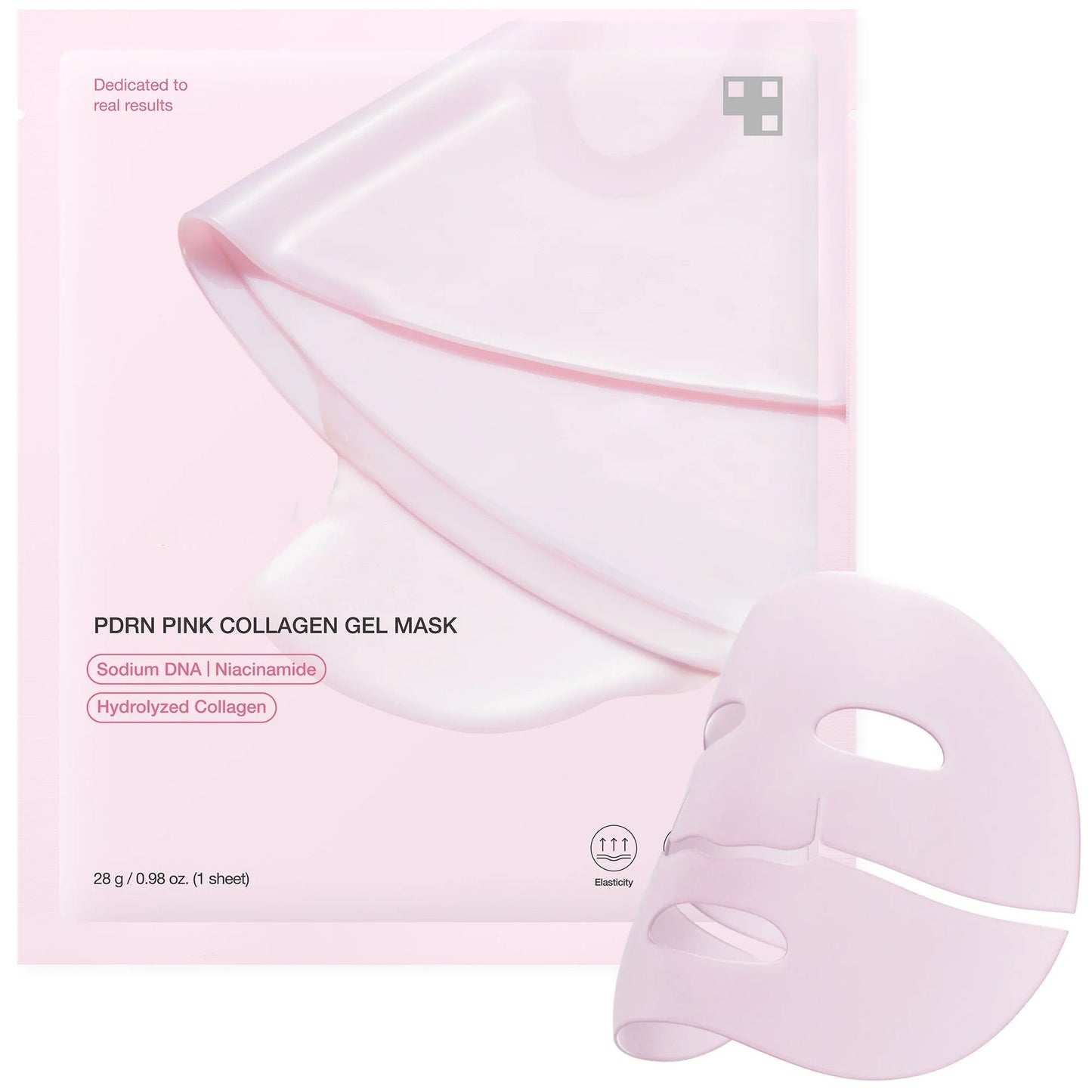 Gold & Pink Jelly Gel Mask Duo – PDRN Collagen + Kojic Acid Turmeric