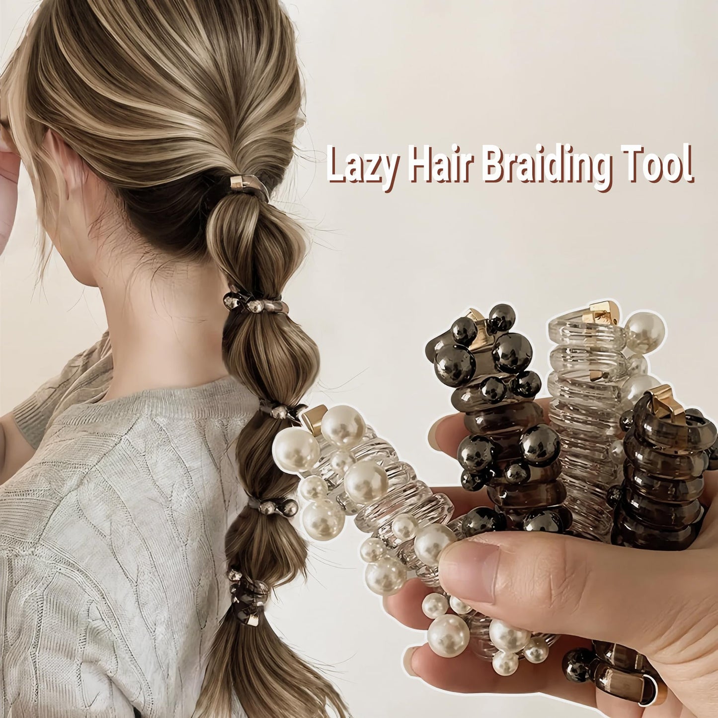 No Damage Soft Elastic Spiral Hair Ties