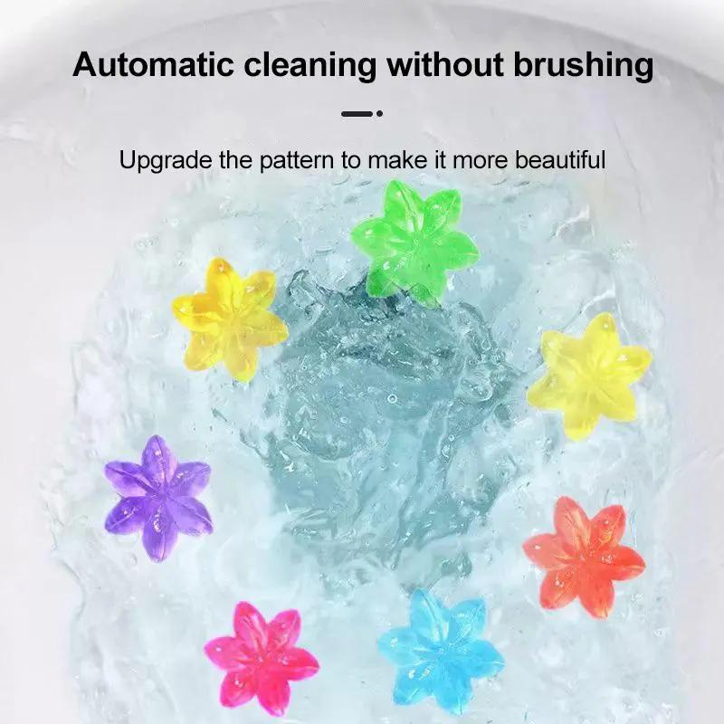 42 Flowers Toilet Gel Stamp 3Pack - 6 Scents Long Lasting Deodorizer