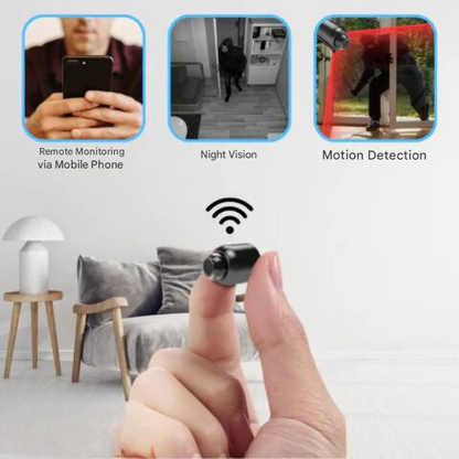MiniSpy ™ |  Mini WiFi Security Camera